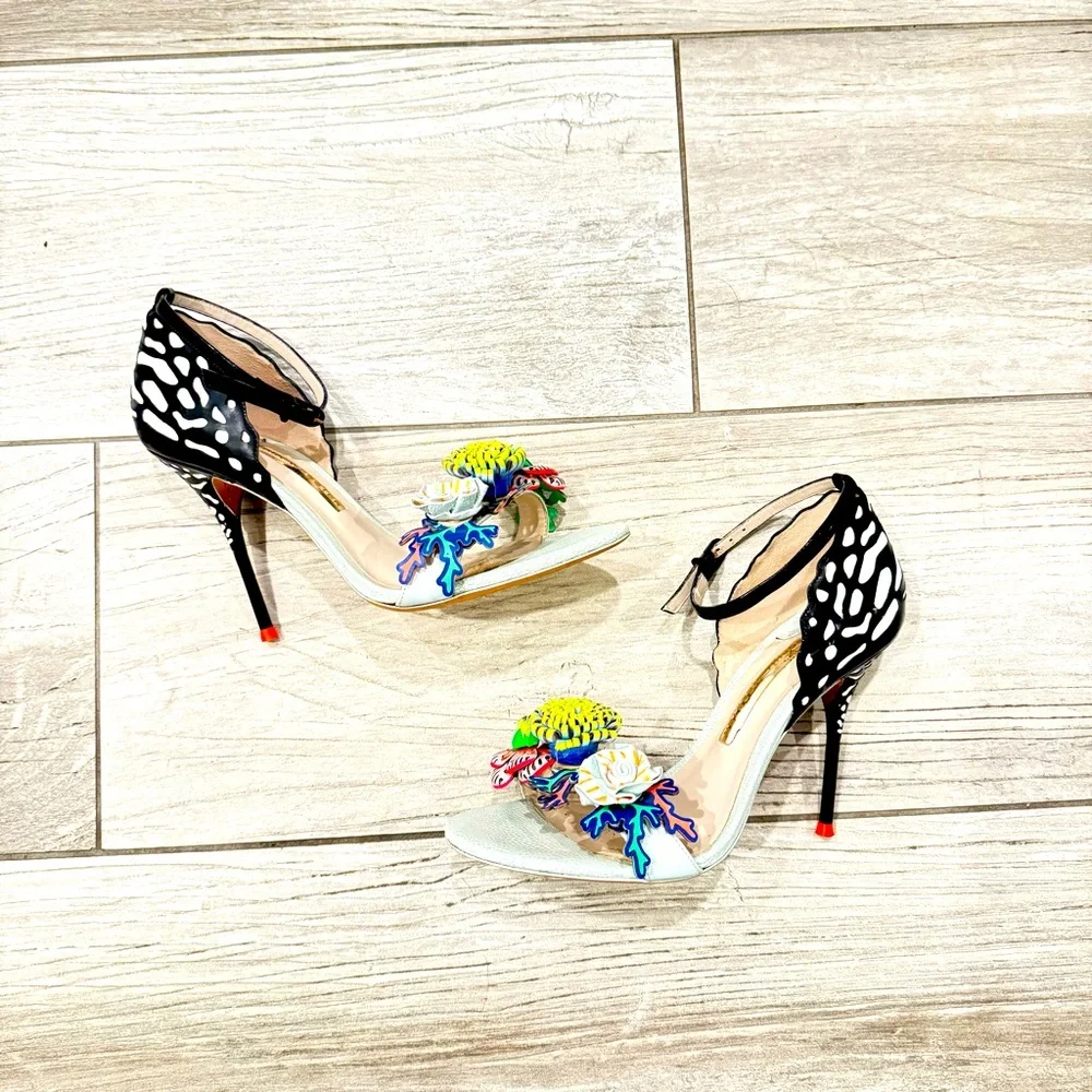 SOPHIA WEBSTER Lilico Underwater Heels Size 38 - Picture 4 of 10